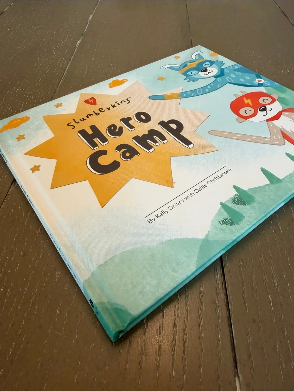 Slumberkins Hero Camp Book by Kelly Oriard • Toddler Learning Book/Toys